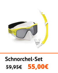 Schnorchel-Set  59,95€	55,00€