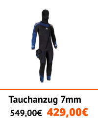 Tauchanzug 7mm  549,00€	429,00€