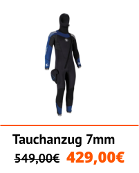 Tauchanzug 7mm  549,00€	429,00€